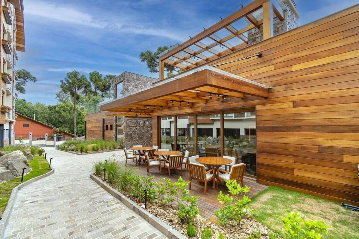 Ferienwohnung Rosa Edificio Bellagio Canela Com Infraestrutura Completa Exterior foto